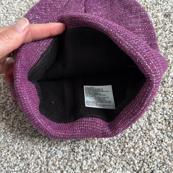 Juncture Purple Knit Beanie - Picture 3 of 4